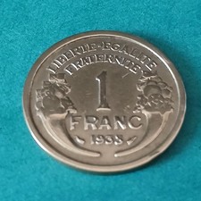 Pièce de 1 Franc MORLON 1938