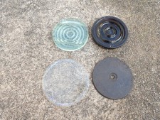 WW2 GERMAN Lot Verres Plaque