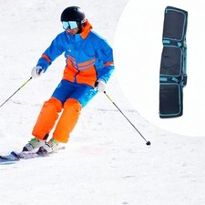 Sac de ski avec roues pour les carrefours réglables pour adultes Sac à neige