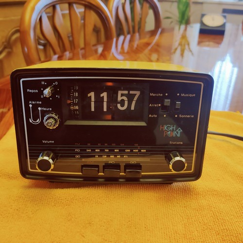Radio réveil lamelles - a,