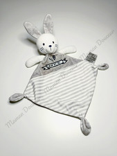 Doudou Plat/Mouchoir Lapin
