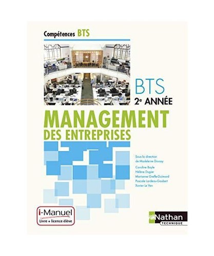 Management des entreprises bts - entreprises,