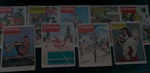 Lot anciens magazines - de,