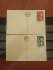 Timbre France Yt 354 et 355