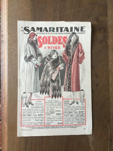 Catalogue samaritaine - catalogue, la