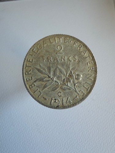 France francs semeuse 1914 - france,