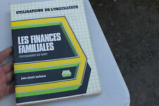 livre informatique les finance famillial jean claude barbance programme en basic
