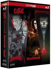coffret 4 blu-ray film d'horreur zombie - cabal-wishmaster-halloween neuf sous b