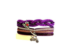 Bracelet double tour - tour, poignet