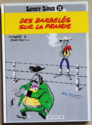 Lucky luke des barbelés - lucky,