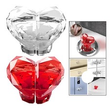 Bouton poussoir de toilette en