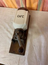 Ancien Moulin CAFE Mural Faïence " CAFE " Années 1950