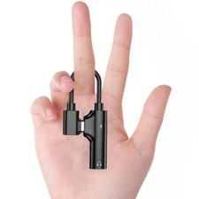 Adaptateur répartiteur USB-C Type-C vers prise jack 3,5 mm, charge rapide,  H7H2