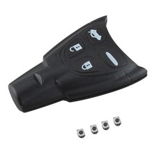 Coque porte-clefs télécommande remplacement 4 boutons pour saab 93 95 9-3 9-5