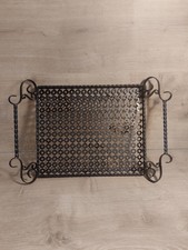 Joli Plateau Ancien En Métal