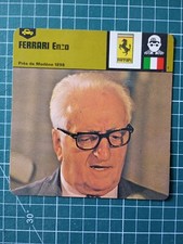 Fiche Auto circa 1978