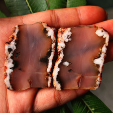 2 pièces d'agate turque