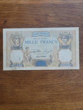 France Billet Ancien 1000