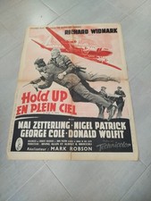 Affiche Film Hold-up en plein ciel 1955 Widmark Robson  Columbia A prize of Gold