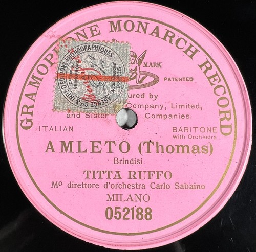 Titta ruffo amleto - ruffo, (thomas)