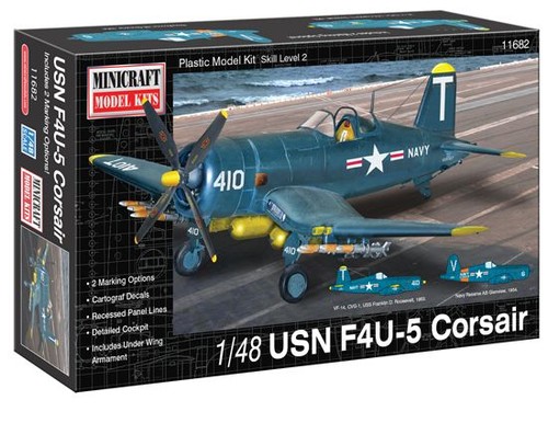 F4u corsair usn 48 - usn, 1/48