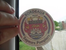 autocollant pompier blason Bordeaux