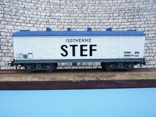 JOUEF HO Wagon Réfrigérant STEF à bogies type TP de la SNCF PERSONNALISé 6560 03