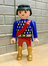 PLAYMOBIL Personnage Chevalier Prince Roi Moyen Age 03A pour CUSTOM RARE VINTAGE