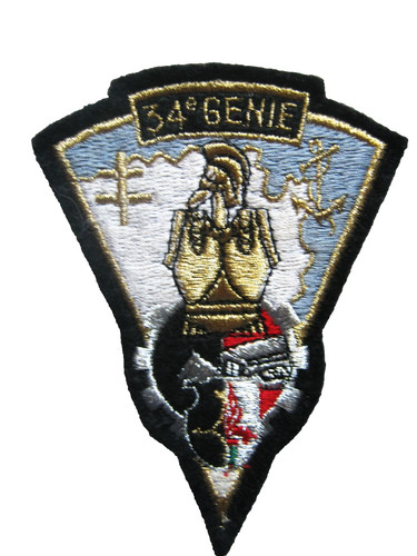 Ecusson regiment genie - du,