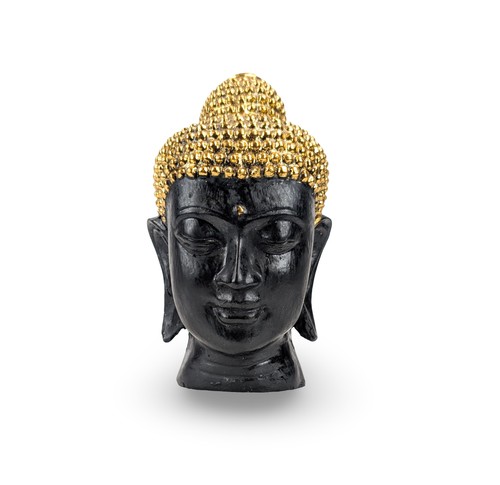 Buddha head figurine - buddha,