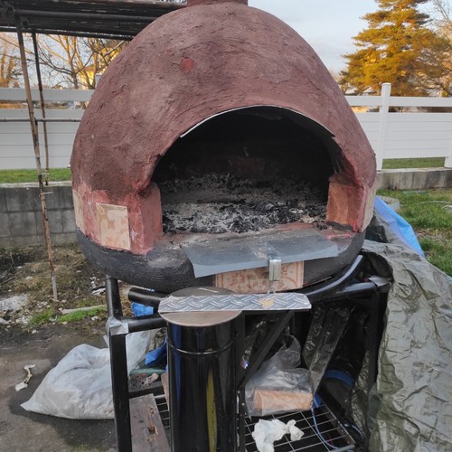 Four pizza bois pour - four,