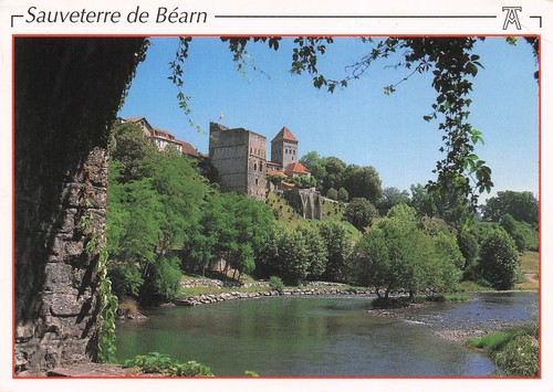 Sauveterre bearn vue sur - sauveterre,