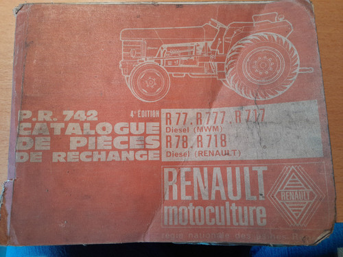 Renault r77 r78 tracteur - r77,