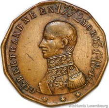 P1371 Rare Médaille Général