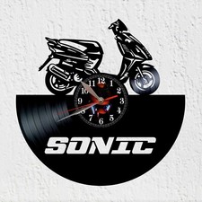 Horloge murale disque vinyle