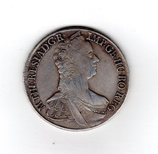 AUSTRIA Autriche 1 THALER TALER  1765 Marie Thérèse ARGENT SILVER TTB+ /VF+