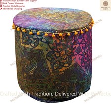 Coton Bohème Mandala Poufs