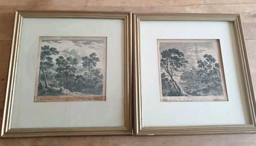 Paire gravures drevet - de,