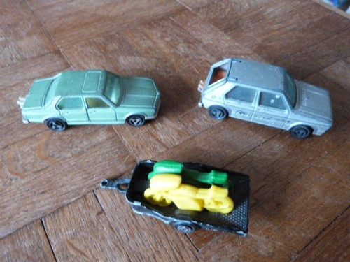 Lot majorette remorque - -,
