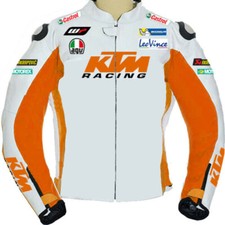 KTM Veste en Cuir de Motard