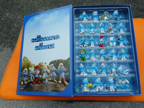 Lot schtroumpfs mini smurf - schtroumpfs,