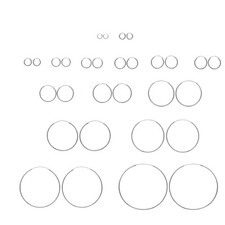 Boucles d'Oreilles Créoles en