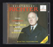 CD ★ Sviatoslav Richter : Piano - Bach, Haydn, Debussy ★ Album ERMITAGE