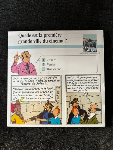 Lot fiches atlas tintin - lot,