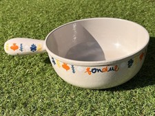 Casserole à fondue Le Creuset 22cm vintage décor légumes Made in France Poëlon