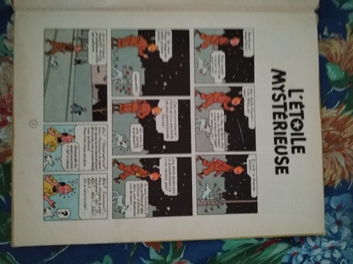 Tintin herge etoile - bd, l'etoile