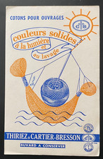 Buvard publicitaire thiriez - publicitaire, "