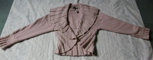 Magnifique gilet vieux rose - magnifique,
