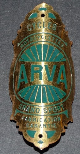 Plaque velo 1910 - velo, cycles