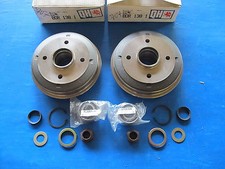 2 Tambours de freins arrière avec roulement QH pour Citroën Visa, Peugeot 205